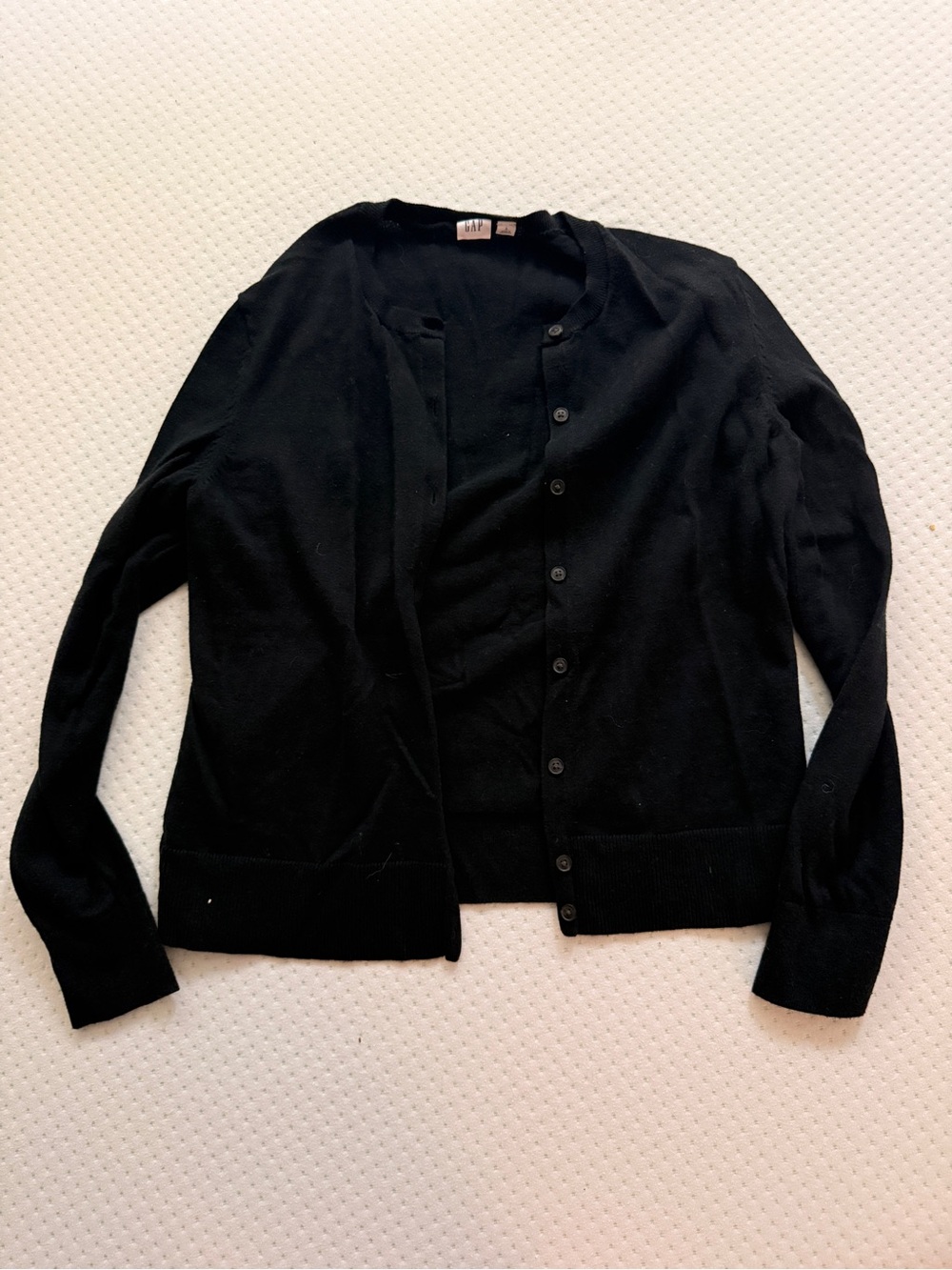 GAP Black Button-Front Women's Cardigan
